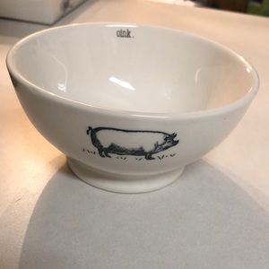 RAE DUNN OINK bowl